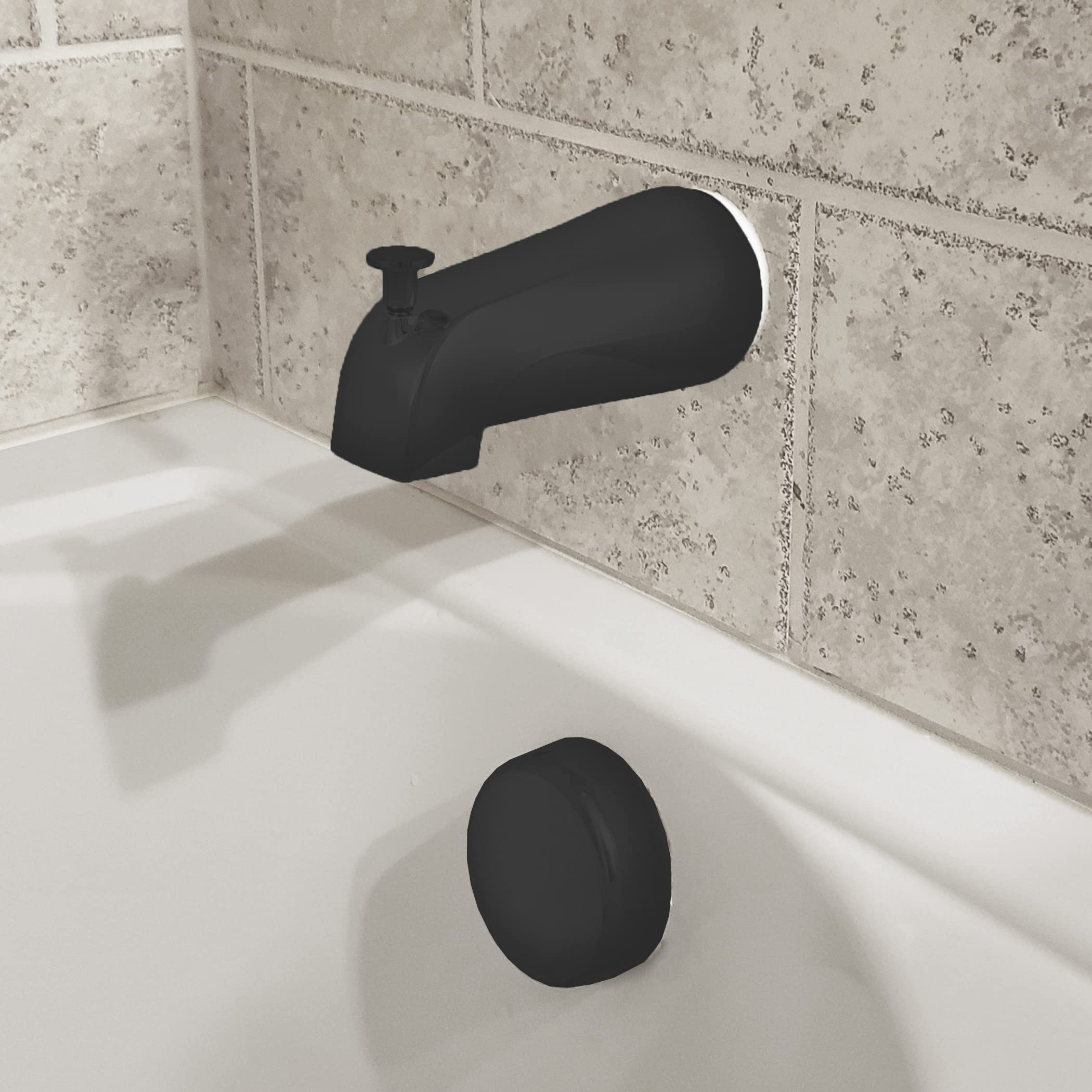 Danco 11079 Tub Spout, Matte Black - Image 3