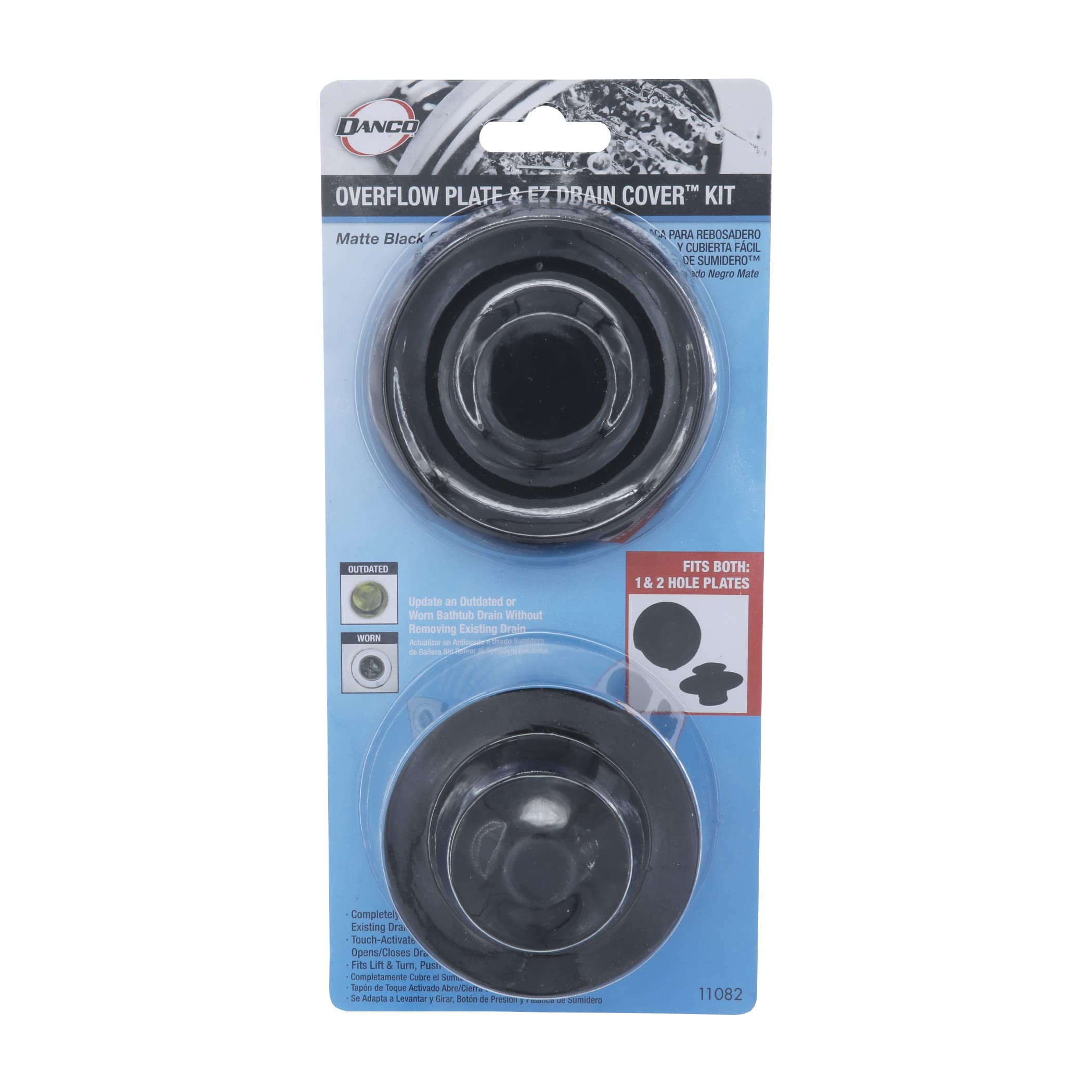 Danco 11082 Drain Cover, Matte Black - Image 8