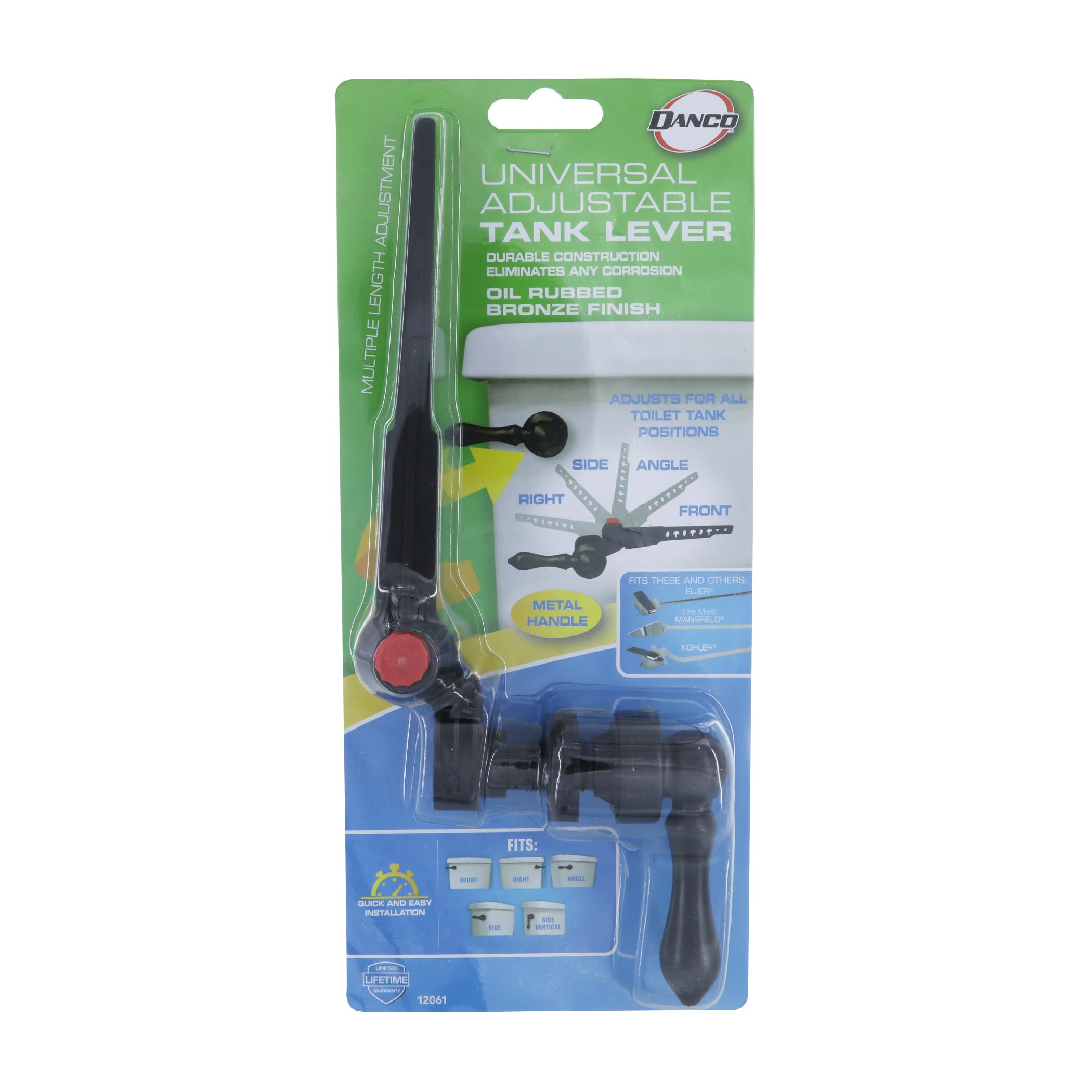 Danco 12061 Toilet Tank Lever, Oil Rubbed Bronze - Image 9