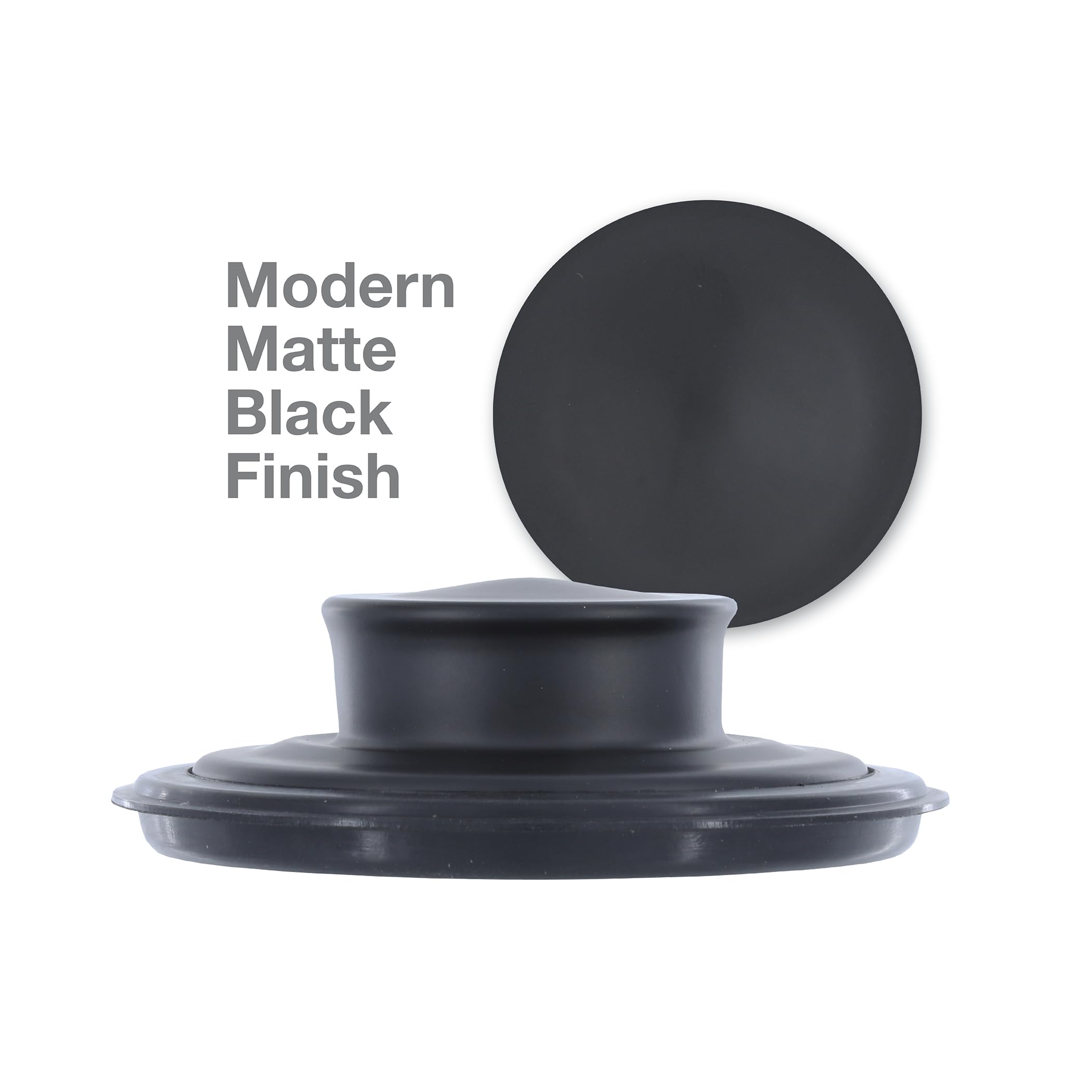 Danco 12075 Sink Garbage Disposal Drain Stopper in Matte Black - Image 4