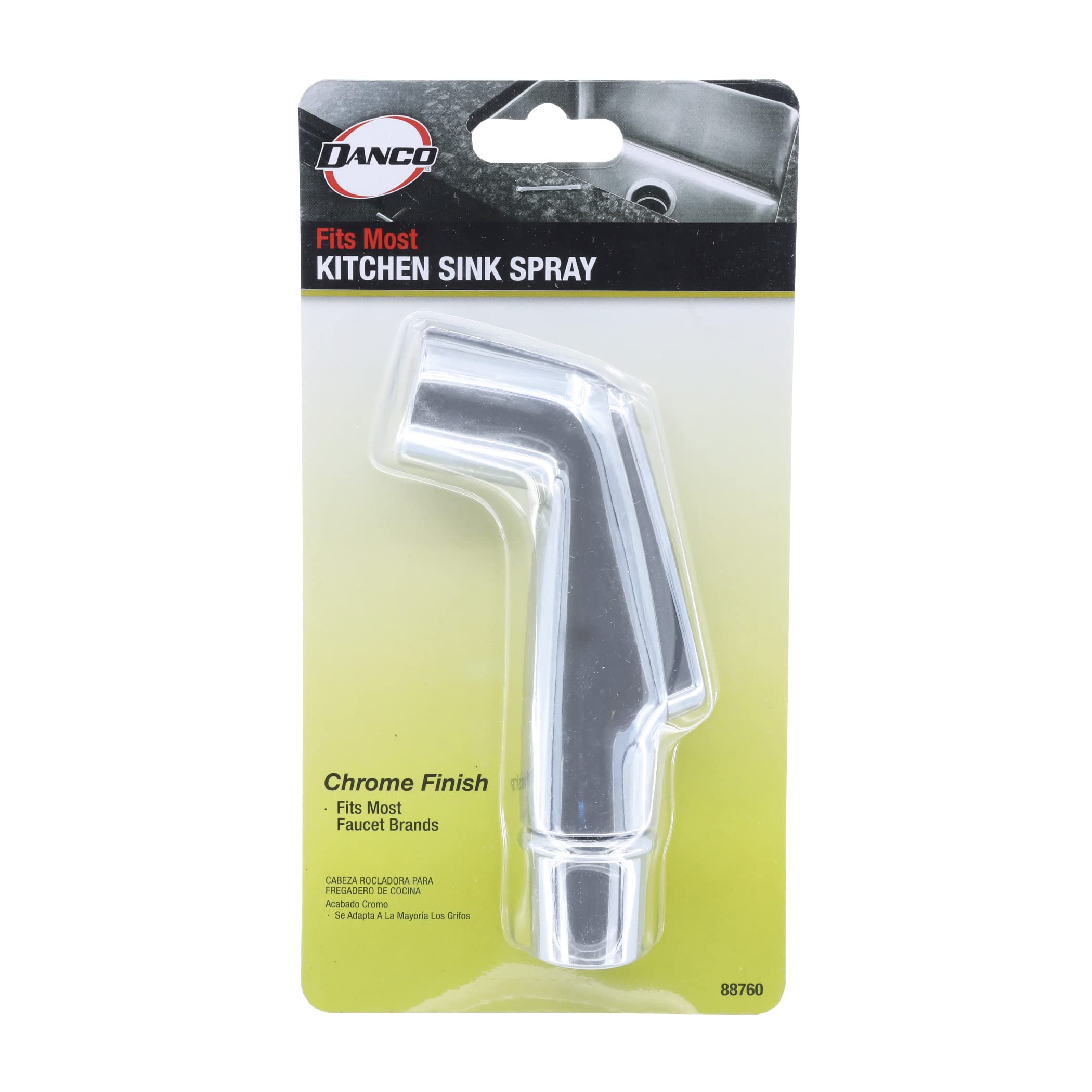 Danco 88760 Universal Fit Sink Spray Head, Chrome - Image 9