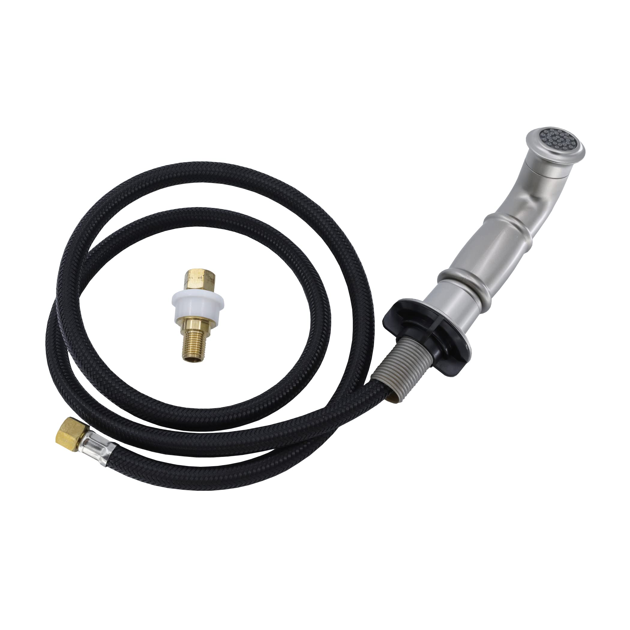 Danco, Brushed Nickel, Universal Decorative Side Spray and Hose, 1-Pack (89216), Pack of 1 - Image 6