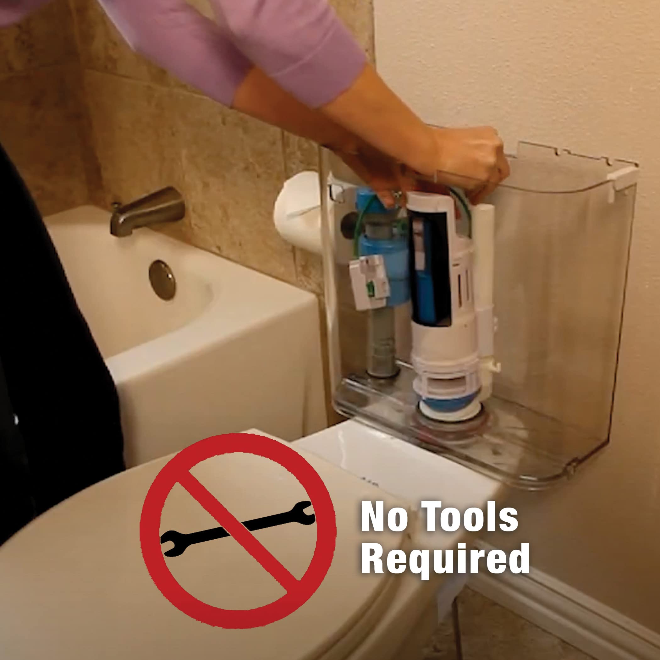 Danco HC660 Toilet Fill Valve Repair Kit, Pack of 1, Blue White - Image 6