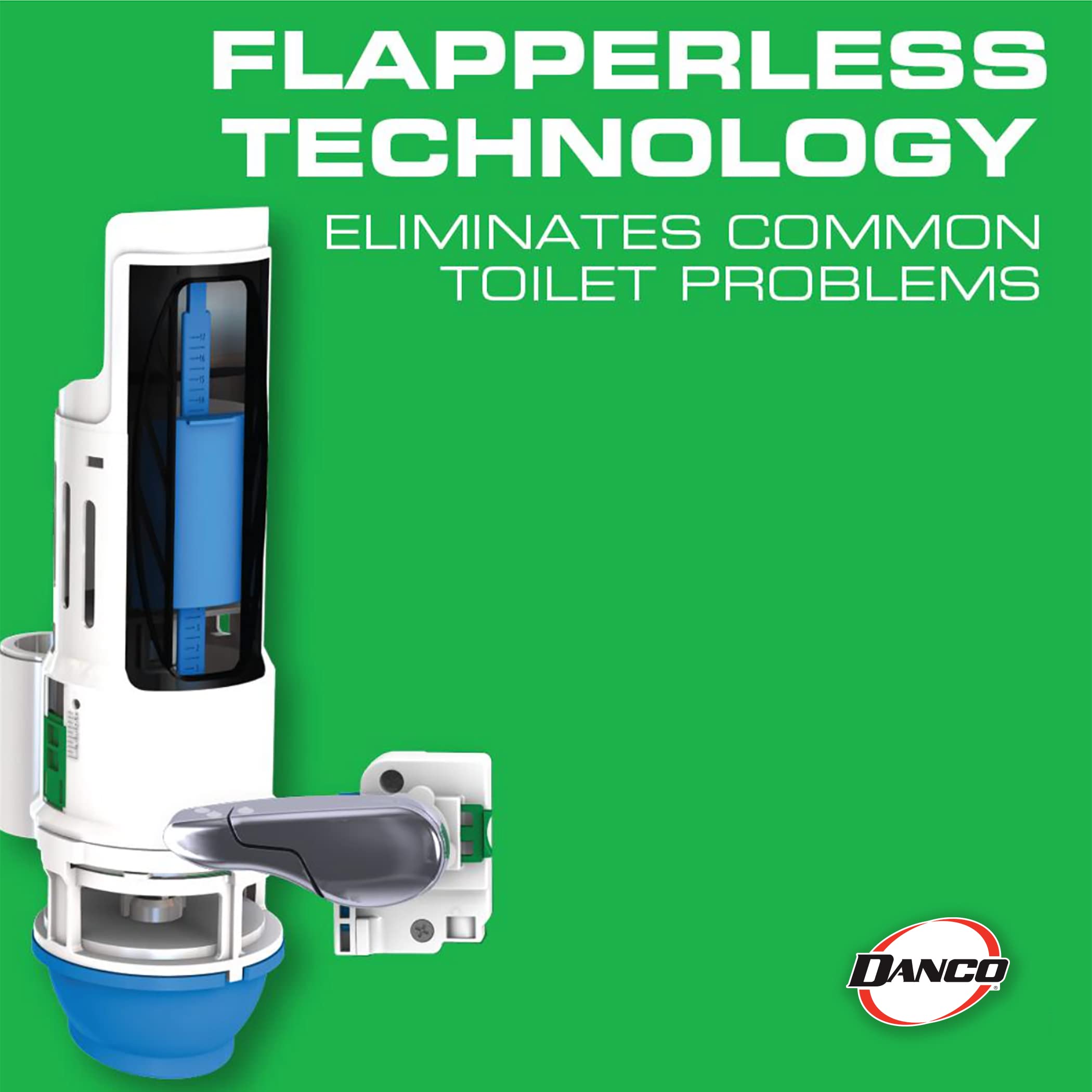 Danco HYR271T Hydroright Dual Flush Valve And Lever Handle, No Size, White - Image 5