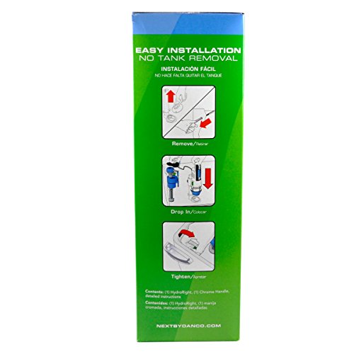 Danco HYR271T Hydroright Dual Flush Valve And Lever Handle, No Size, White - Image 8