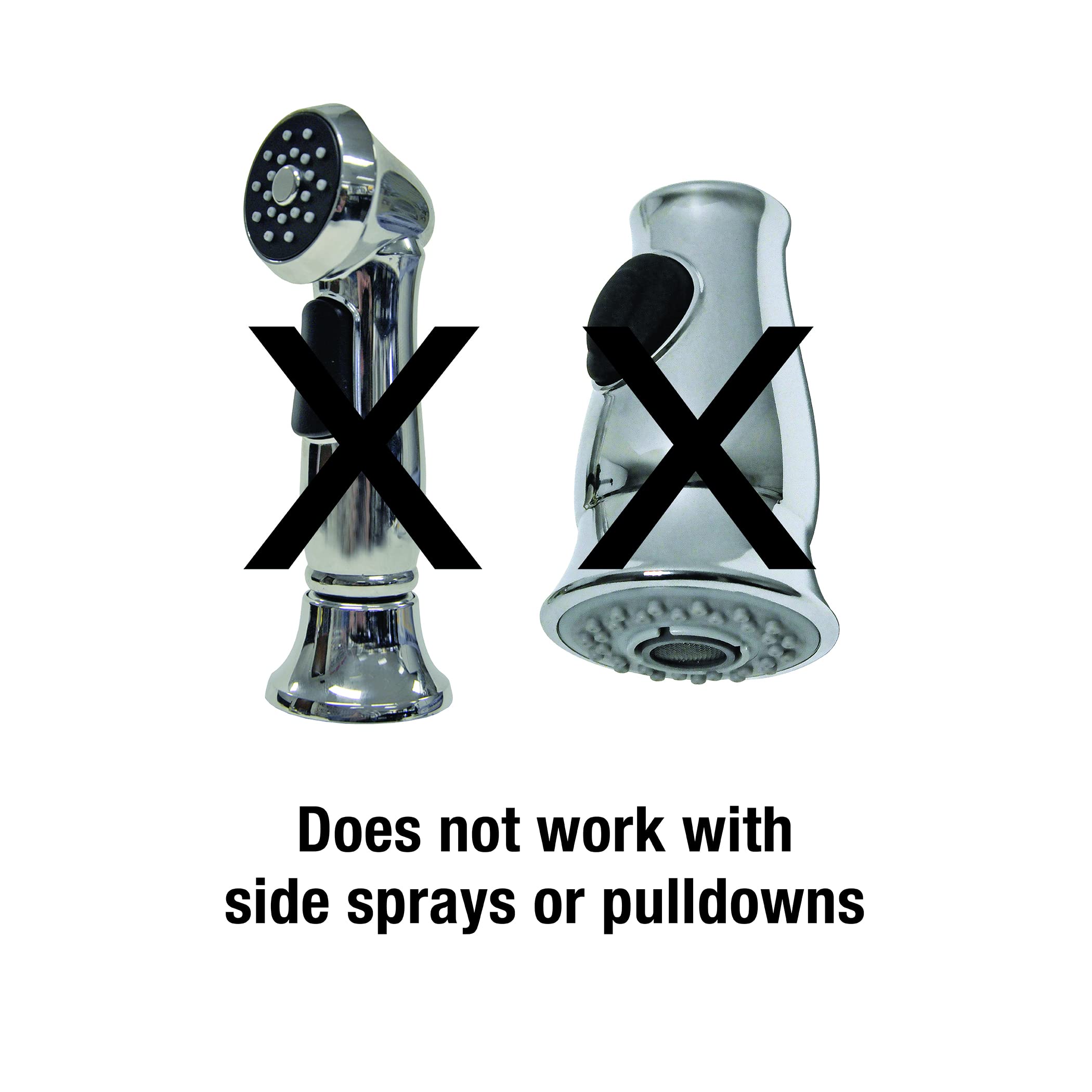 DANCO Kitchen Faucet Pull-Out Spray Hose Replacement Kit for Pullout Sprayer Heads | 57 inch Kink-Resistance Nylon Braided Faucet Hose (10912) - Image 3