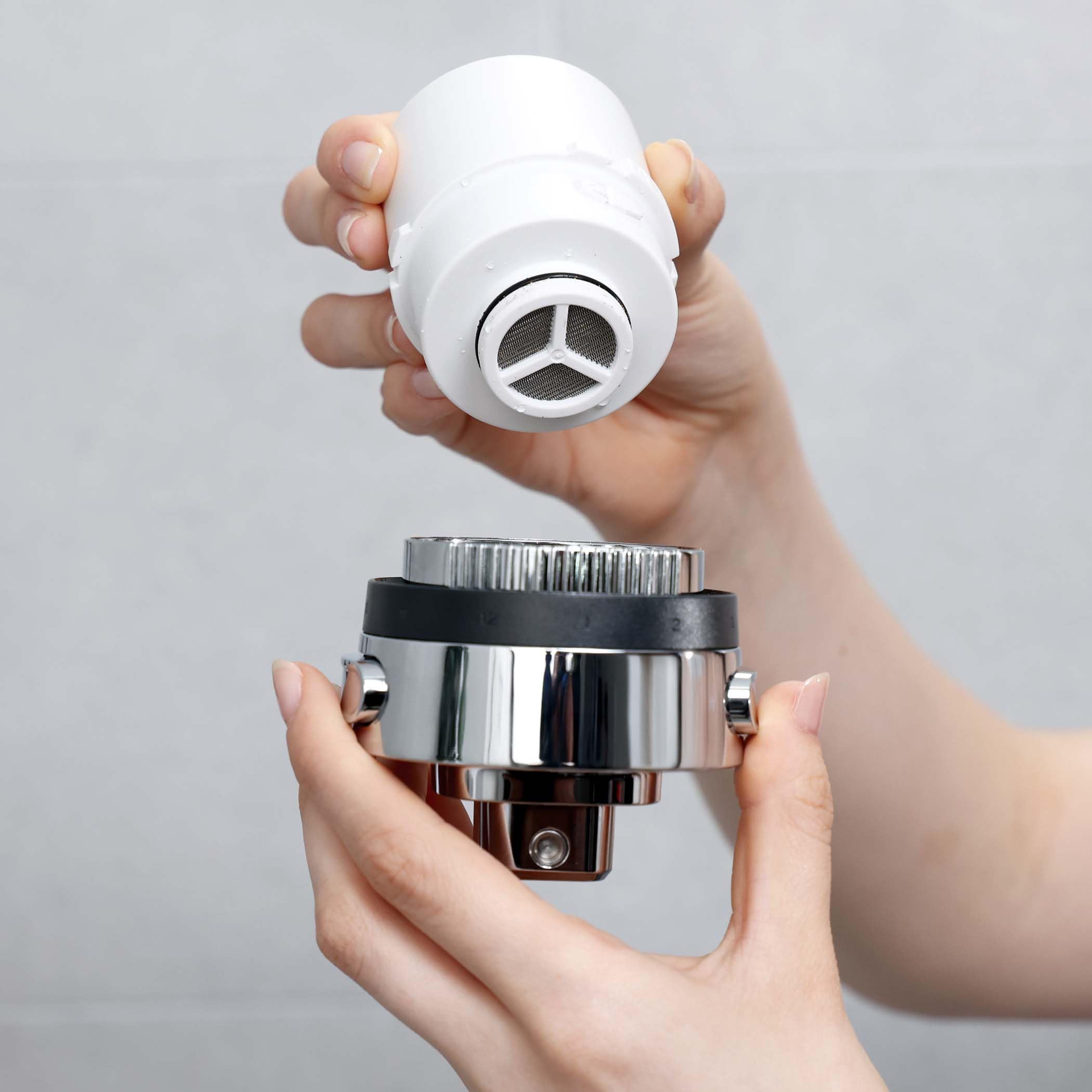 SEVENTY 5-Setting Magnetic Handheld Shower Head with Shower Filter and 59 Inch Hose in Chrome – Helps Reduce Chlorine and Impurities for Healthier Hair, Skin and Scalp, Easy to Install (12158) - Image 8